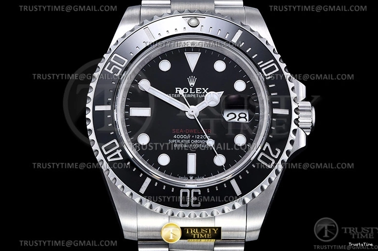 0513 HighQuality ROLSD0105 – Seadweller 126600 43mm SS SS Single Red ARF V4 A 1002